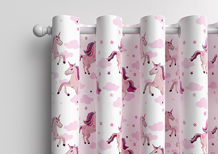 Unicorn Magic, Pink - Made to Measure Curtains - Image 12